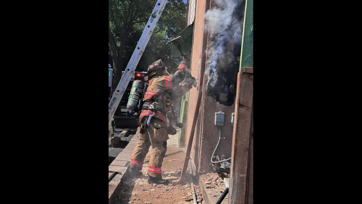 Two apartment units were evacuated Wednesday morning, July 8, in Arlington after reports of smoke coming from an electrical box, officials said.