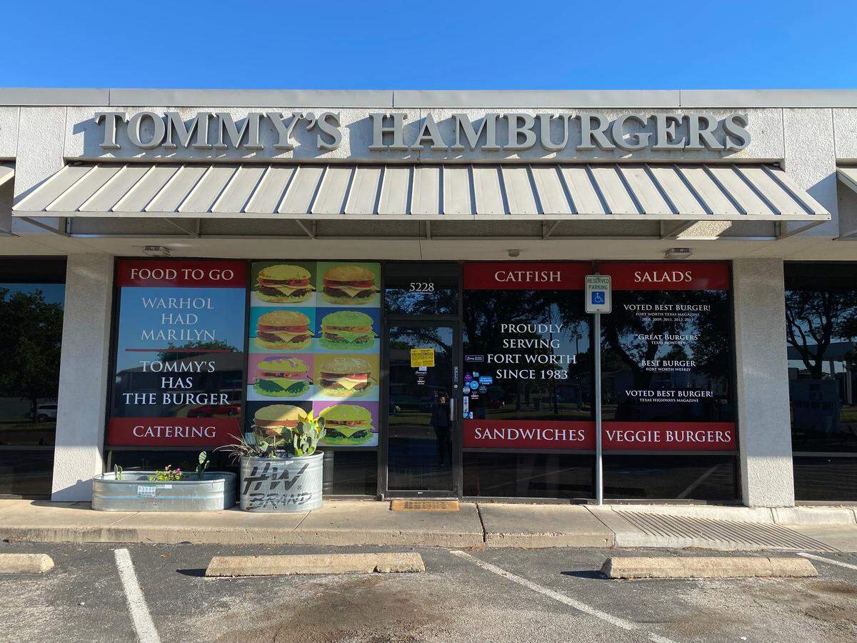 Tommy’s Hamburger Grill at 5228 Camp Bowie Blvd. in Fort Worth was damaged by a fire Friday morning, May 9.
