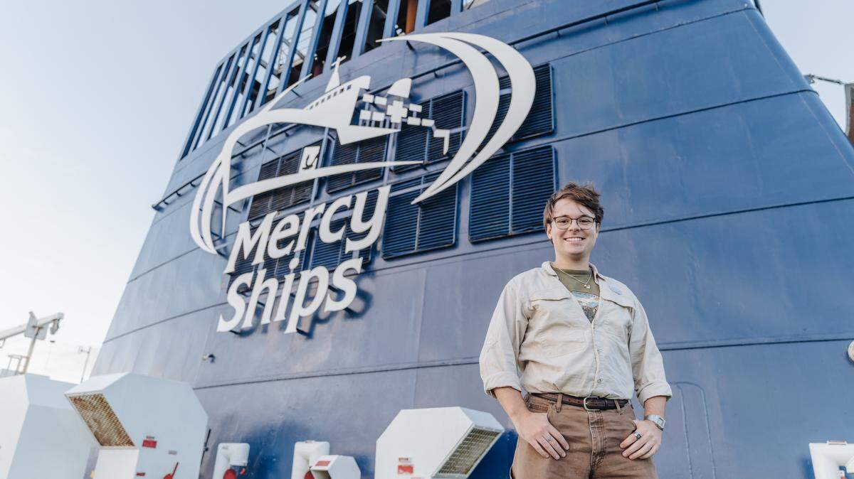 TCU Nursing School graduate Tom Strandwitz recently participated in an internship with Mercy Ships that took him to Madagascar.