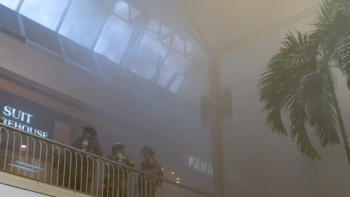 Hulen Mall in Fort Worth reopens after roof fire, evacuation Friday night