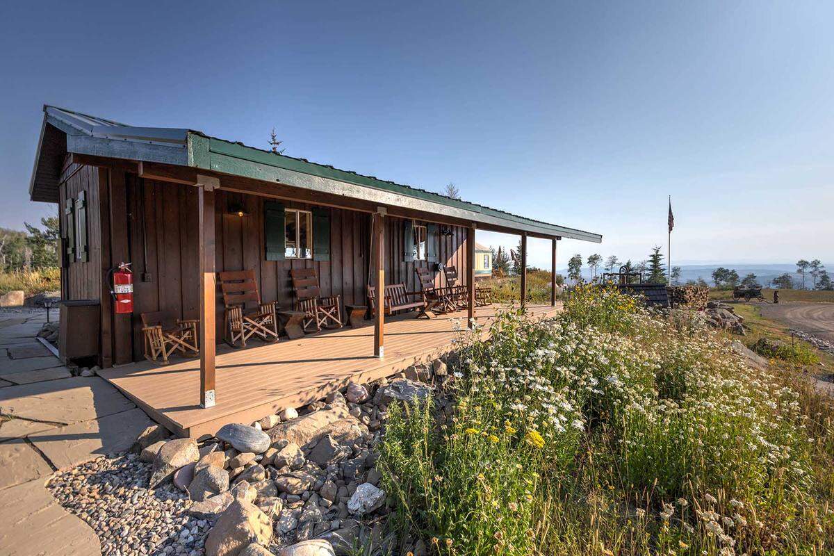 Exterior of cabin