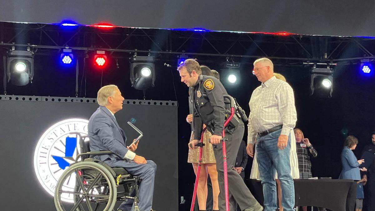 The Star of Texas Awards honoring peace officers, firefighters and emergency medical first responders who were killed or seriously injured in the line of duty were held in September 2021, when. Fort Worth Police Officer Matthew Brazeal was among the recipients.