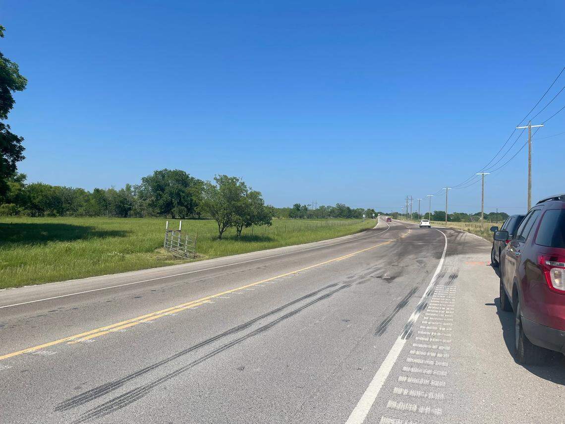 The stretch of road where four people, including two elementary school students and a toddler, died and a truck driver was hospitalized after a head-on collision between an SUV and an 18-wheeler in Wise County on Tuesday morning.