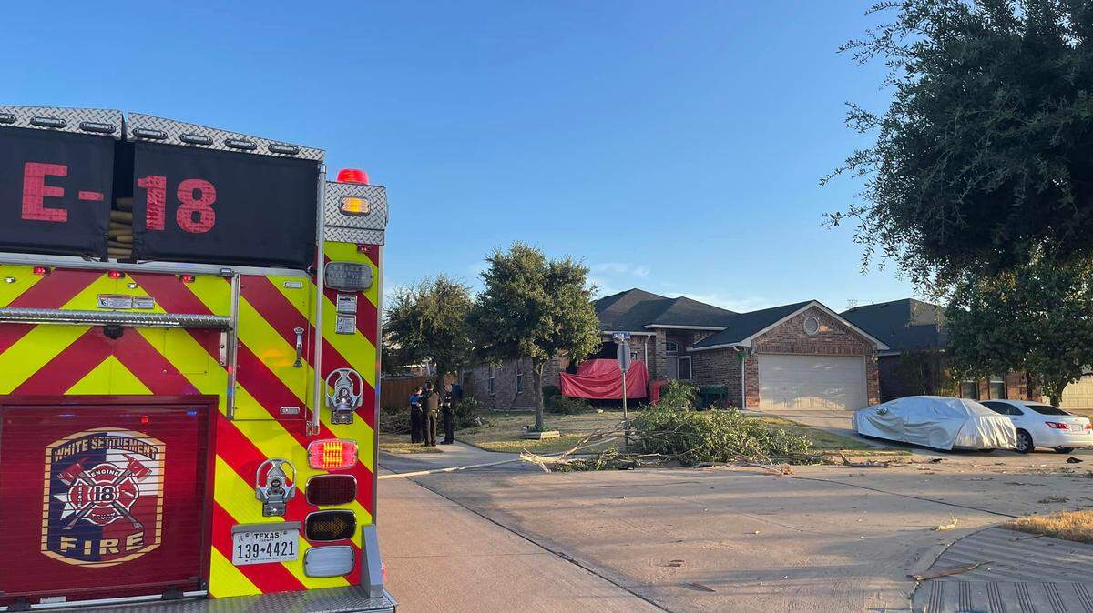 A teenage girl was killed and her father seriously injured when a suspected drunken driver crashed a pickup truck into their home in White Settlement on Sunday night, police said.