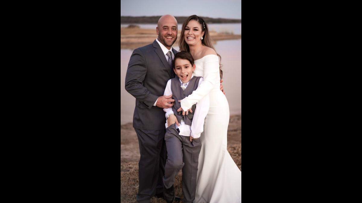 Aaron Dyson married Brooke Dyson after his release from prison on a wrongful 1997 conviction, taking her 11-year-old son as his own.