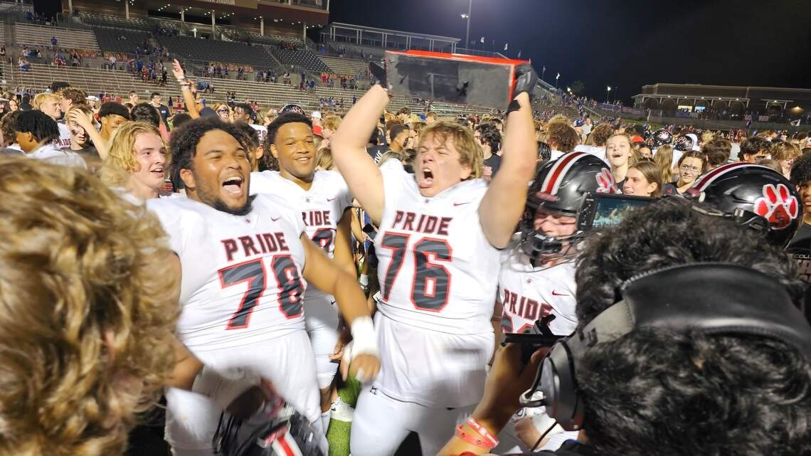 Colleyville Heritage rolls past rival Grapevine in the Battle of the Red Rail