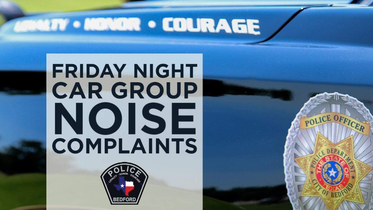 The Bedford police department announced on its Facebook page that it will take a zero-tolerance approach regarding vehicle noise.