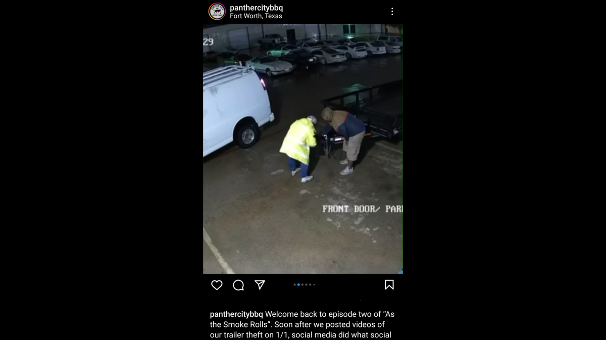 Screenshot of a social media post