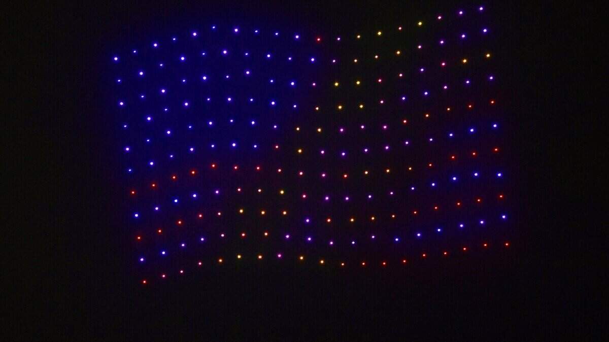 Over a thousand people showed up for opening night of the ninth annual Bradenton Area River Regatta that featured "Sky Elements" illuminating 200 drones of artistry and beauty over the Manatee River near Bradenton's Riverwalk on Friday, Feb. 16, 2024. Plus "Sweet Fleet" a tribute to the legendary bands, Fleetwood Mac and ABBA. Visit bradentonarearegatta.com for more details and upcoming events.