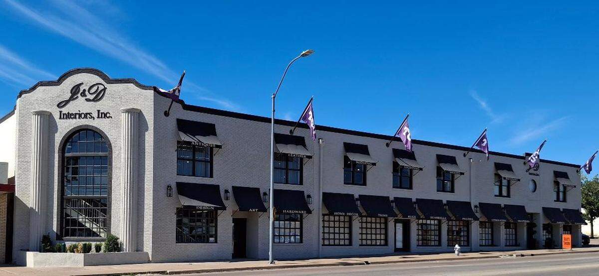 J&D Interiors Inc. building at 2015 N. Main St. in Fort Worth.