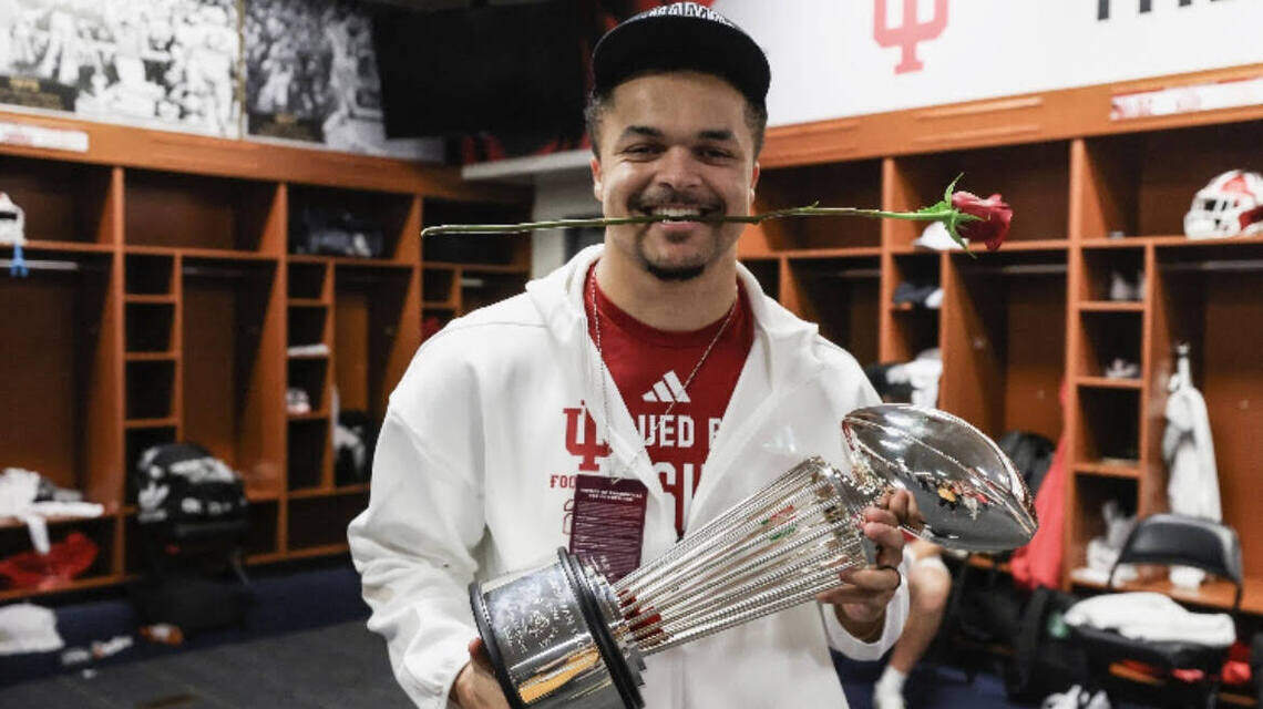 Indiana Hoosier from Crowley can’t play in title game, but he’s enjoyed the ride