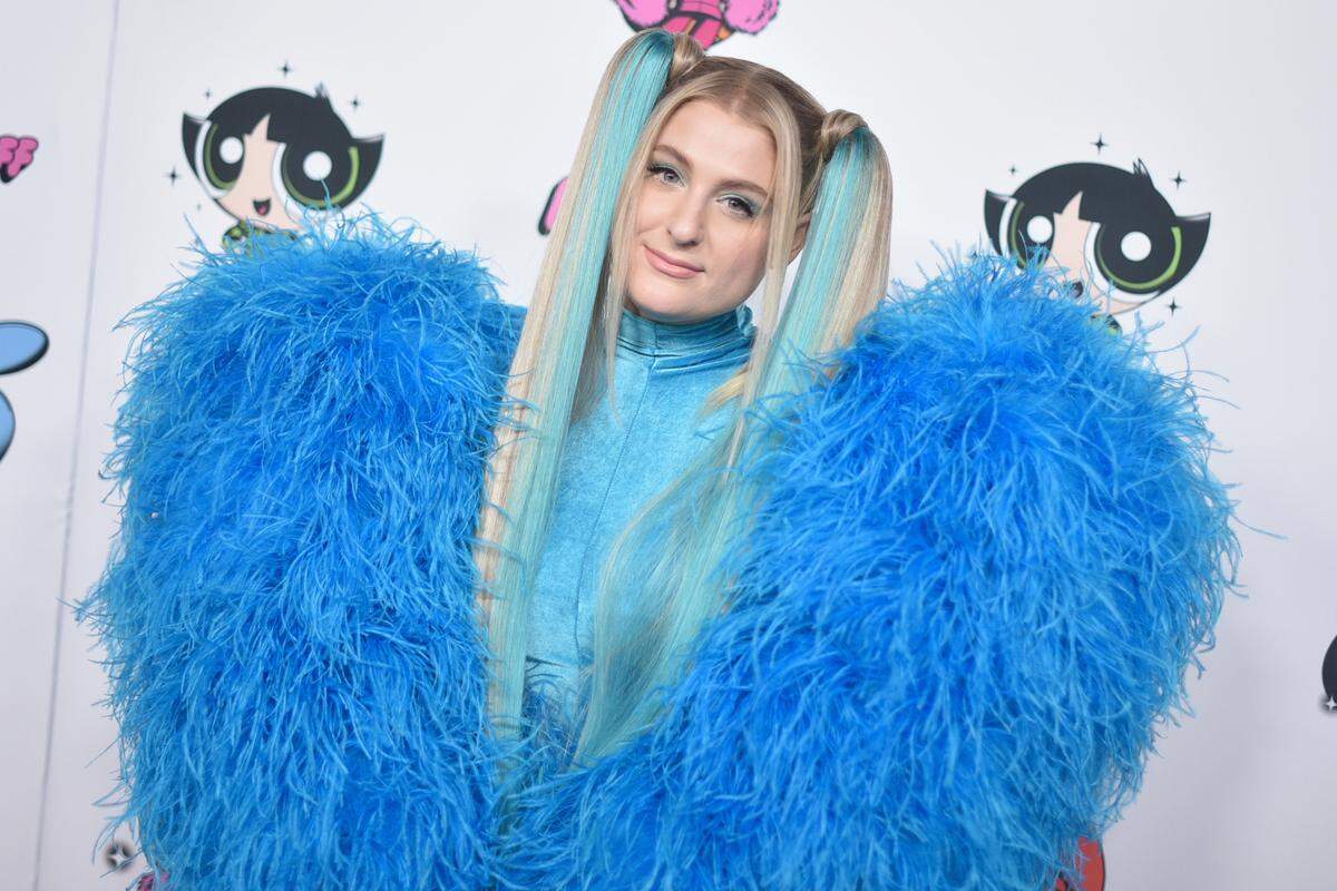Meghan Trainor attends Christian Cowan X The Powerpuff Girls Season II Runway Show at NeueHouse on Sunday, March 8, 2020, in Los Angeles. (Photo by Richard Shotwell/Invision/AP)