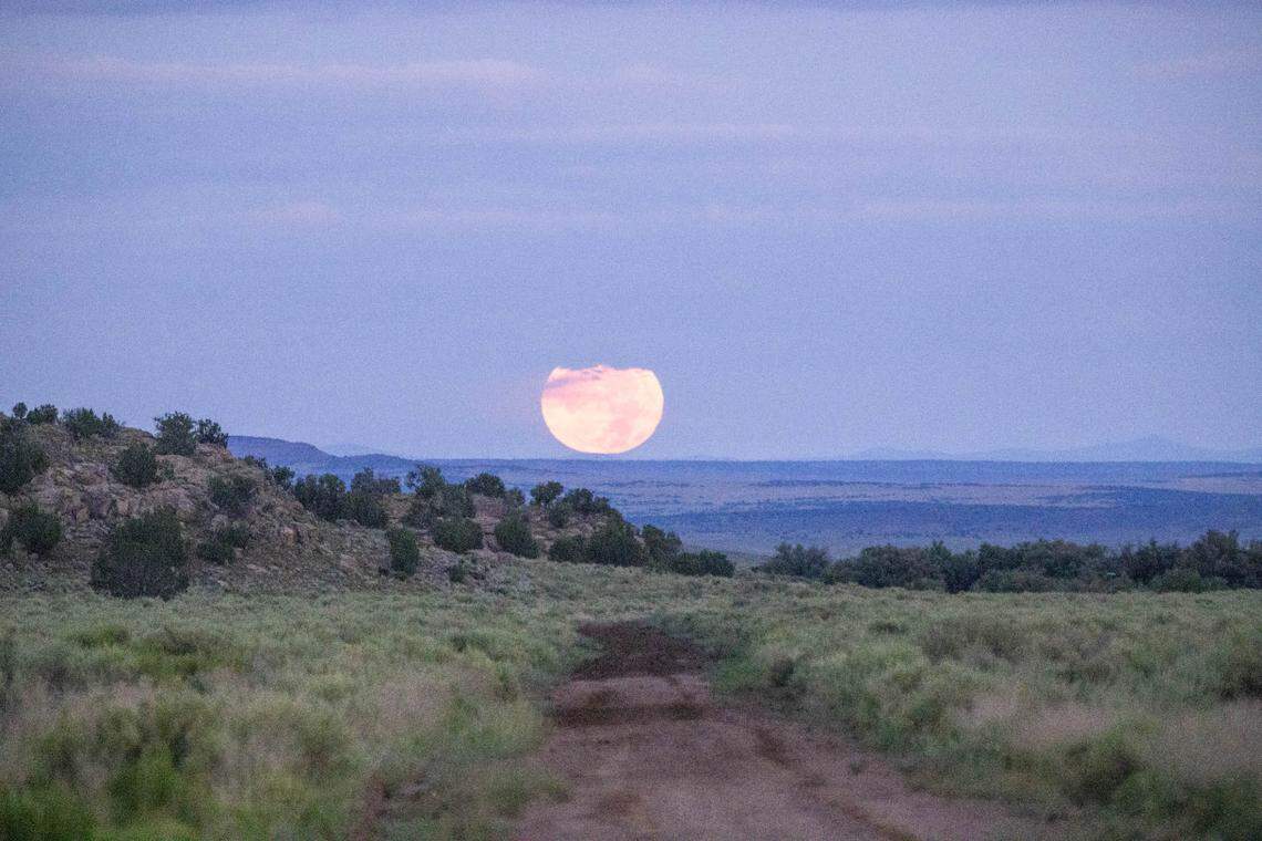 Moon panoramas are part of New Mexico ranch for sale for $142 million.