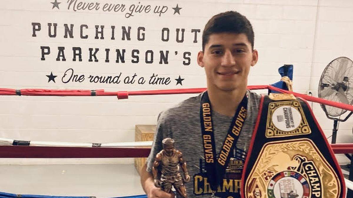 German Lopez, 19, recently became the first Golden Gloves champion from Fort Worth since 1989. The recent graduate of Arlington High School hopes to turn pro after a successful amateur career.