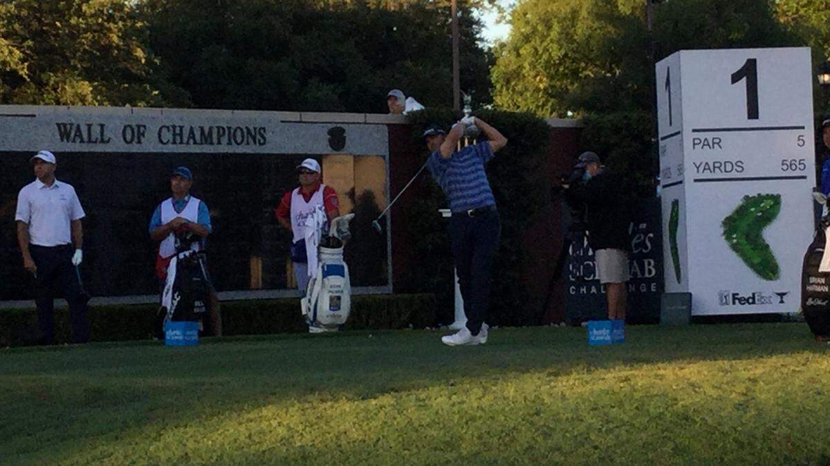 Colleyville resident and Colonial member Ryan Palmer, who started last year’s Charles Schwab Challenge, is back in the mix.