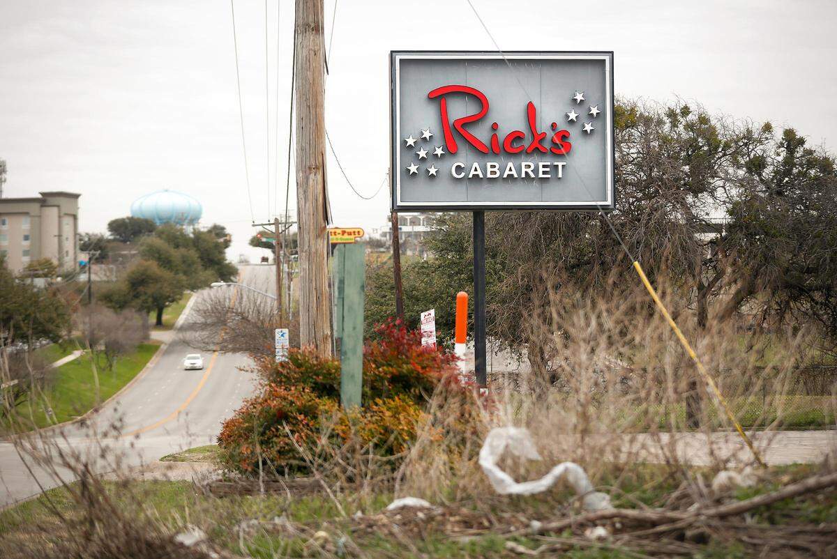 Rick’s Cabaret in Fort Worth, a gentleman’s club chain that is part of RCI Holdings.