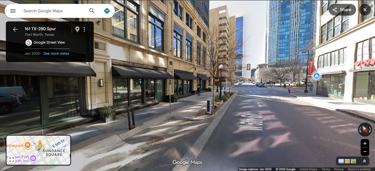 The AC Hotel in downtown Fort Worth is located at 101 W. 5th St.