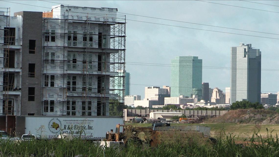 The View of Fort Worth, at 1801 E. Northside Drive, is one of several new upscale apartments under construction or completed all around downtown Fort Worth.