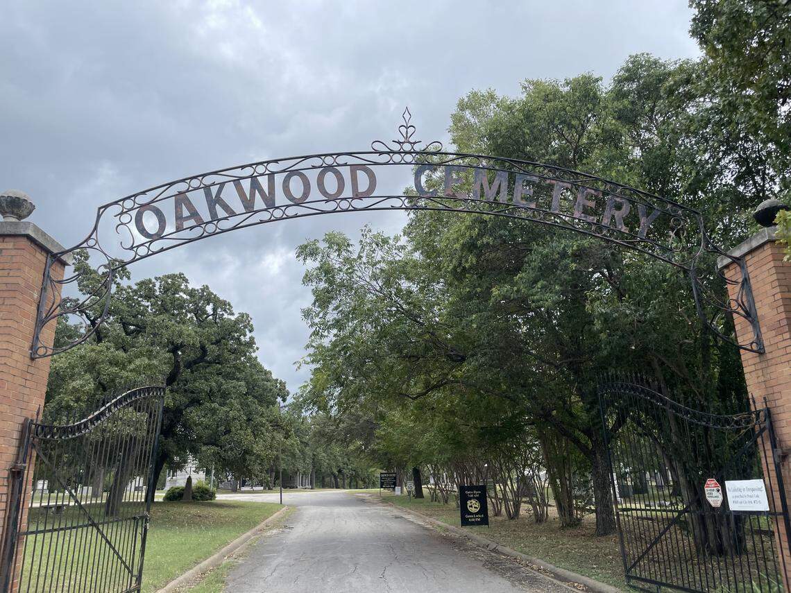 Fort Worth’s Oakwood Cemetery photographed on Sept. 24, 2025.