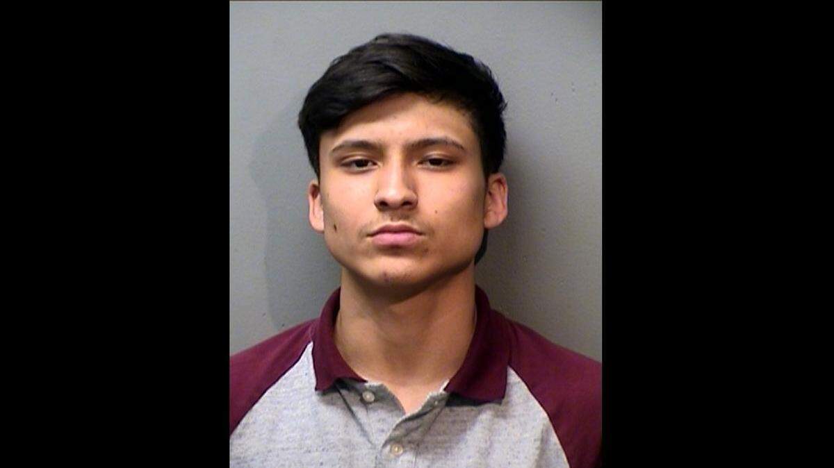 Juan Alfredo Cortez, 17, was arrested on a charge of unlawfully carrying of a weapon at Northwest High School.