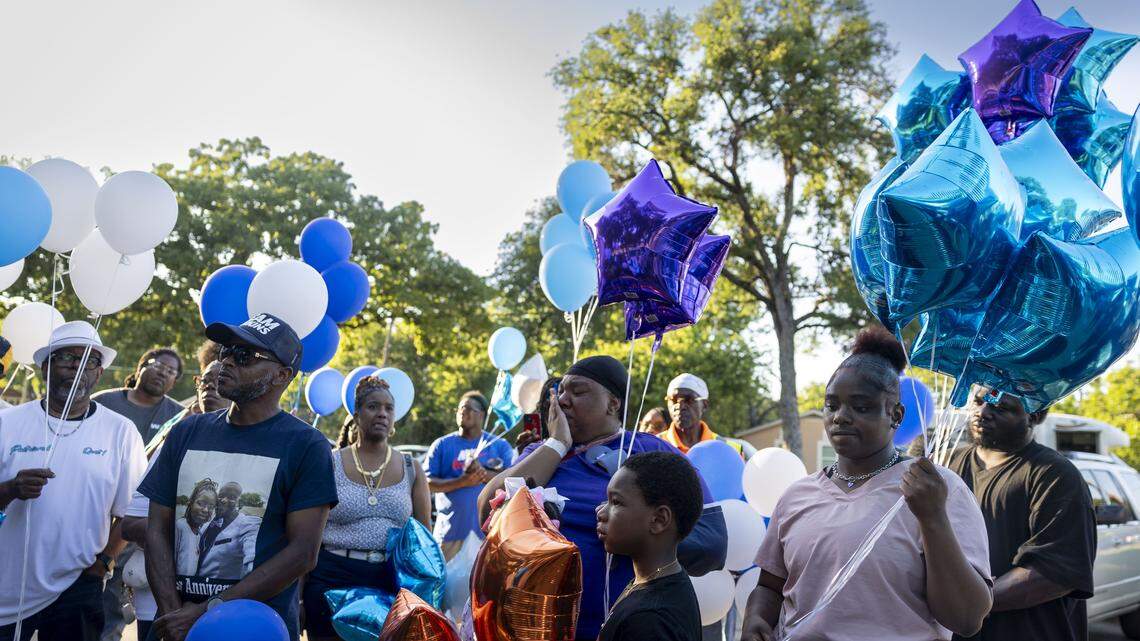 ‘He was love’: Friends, family hold vigil to honor security guard killed in shooting