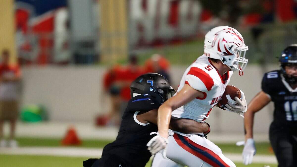 Trophy Club Nelson safety David Kabongo returns for his senior season. 