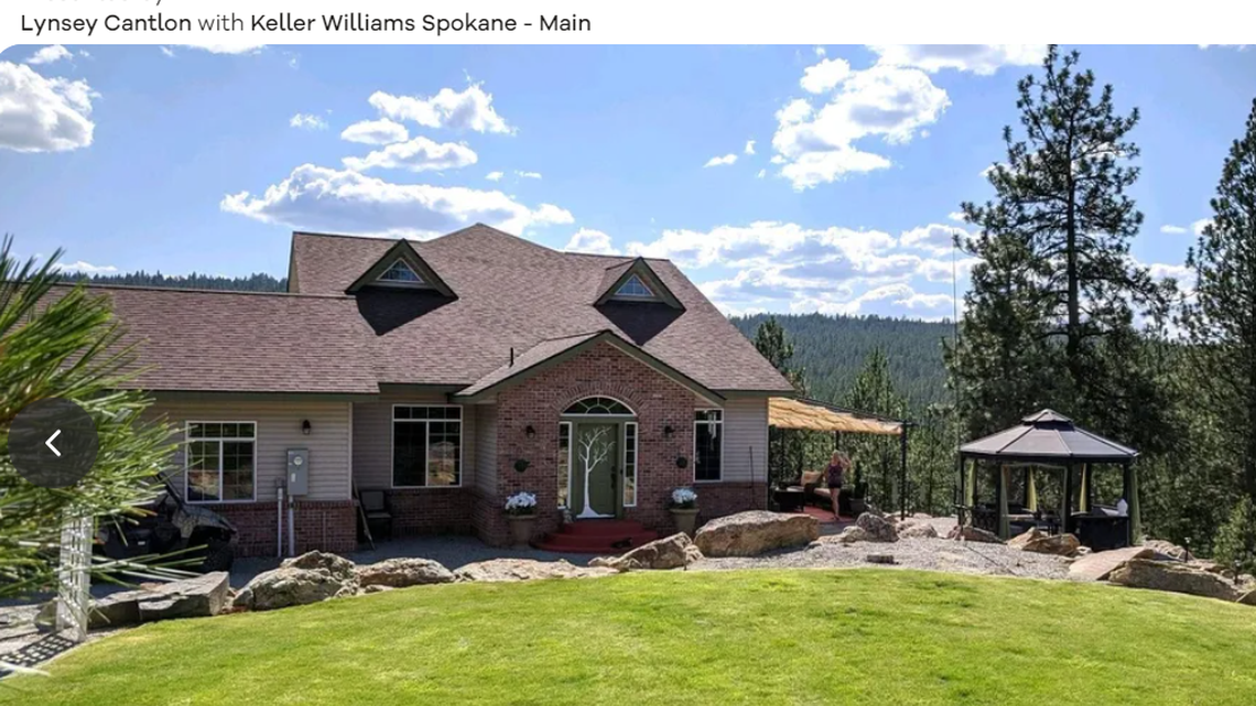 Exterior of the home