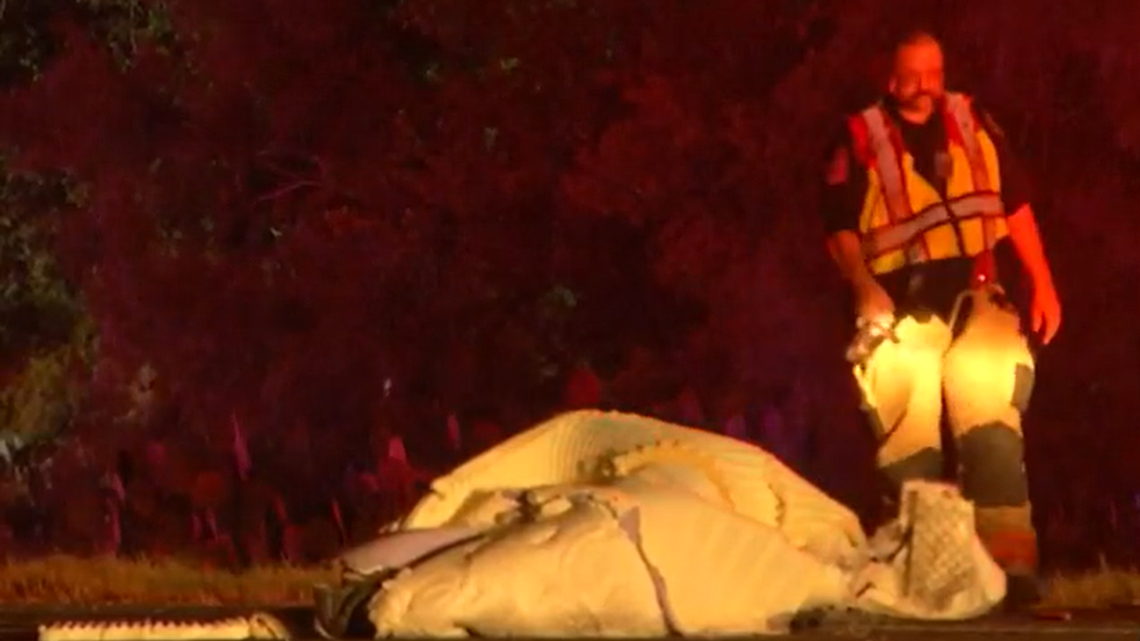 A driver in Bexar County, Texas, swerved to avoid hitting a mattress on the highway. The vehicle rolled over and the driver died in the crash, the sheriff said.