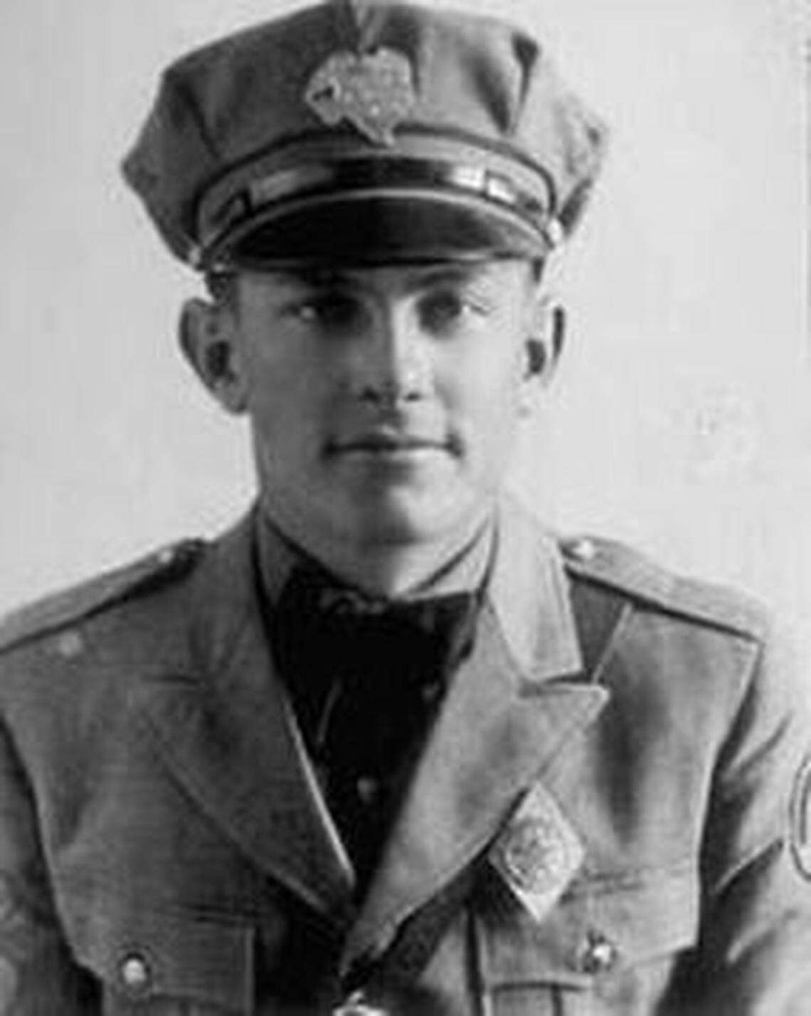 State patrol officer H.D. Murphy.