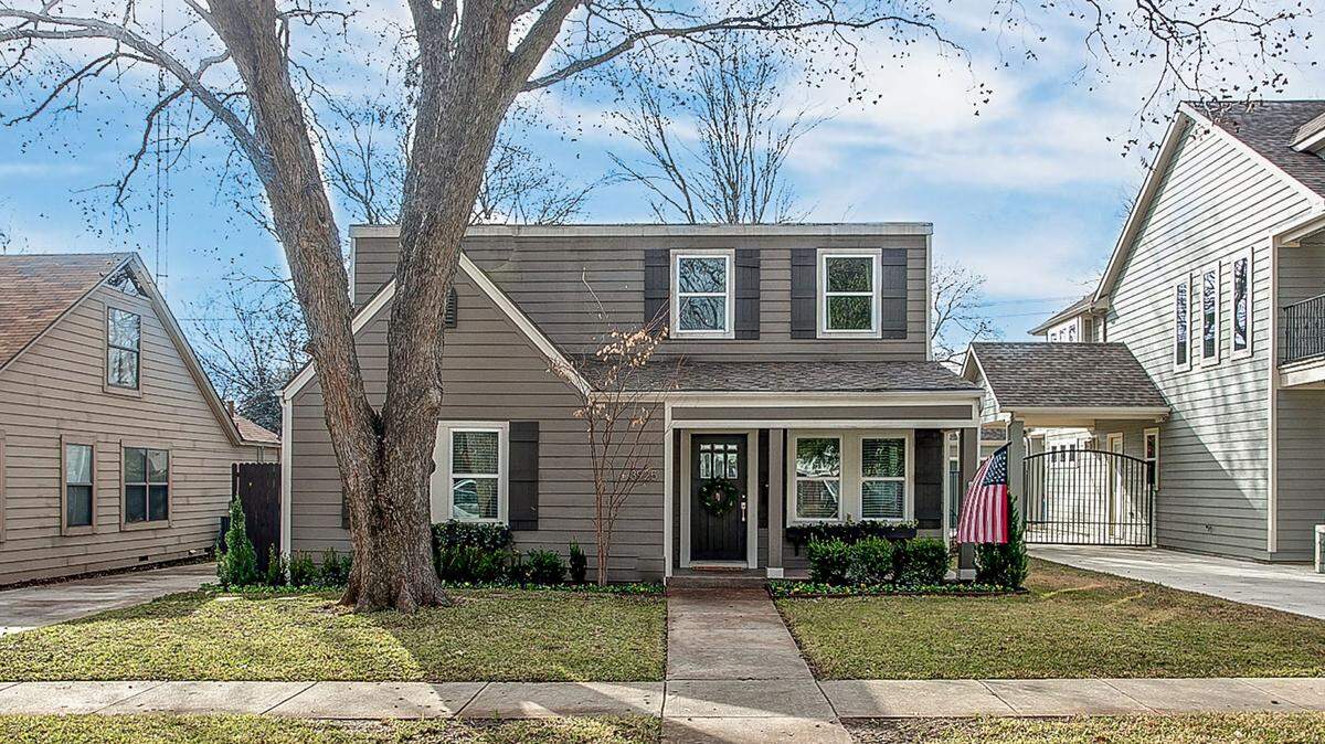 The home at 3925 Pershing Avenue is open Sunday, February 23 from 2 to 4 p.m.