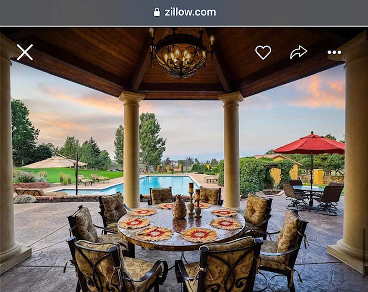 Pool area