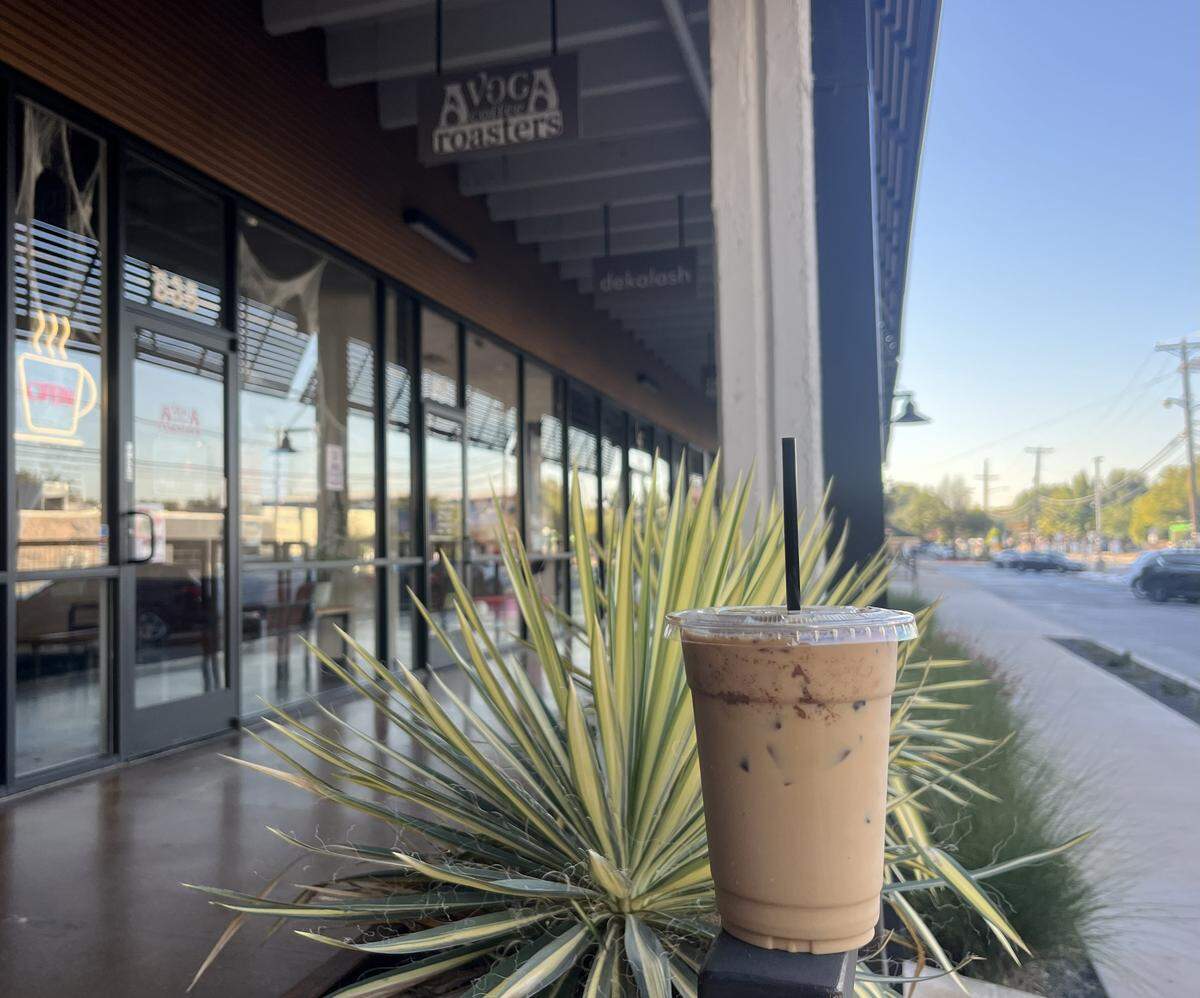 The Salted Caramel Miso Latte from Avoca on Foch Street is one of the drinks from their limited time seasonal fall menu.