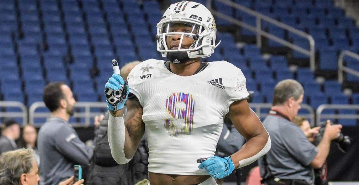 Marcus 2019 linebacker Marcel Brooks