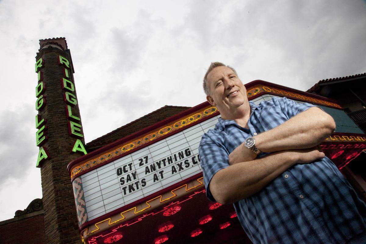 Jerry Shults purchased the Ridglea Theater in 2010.