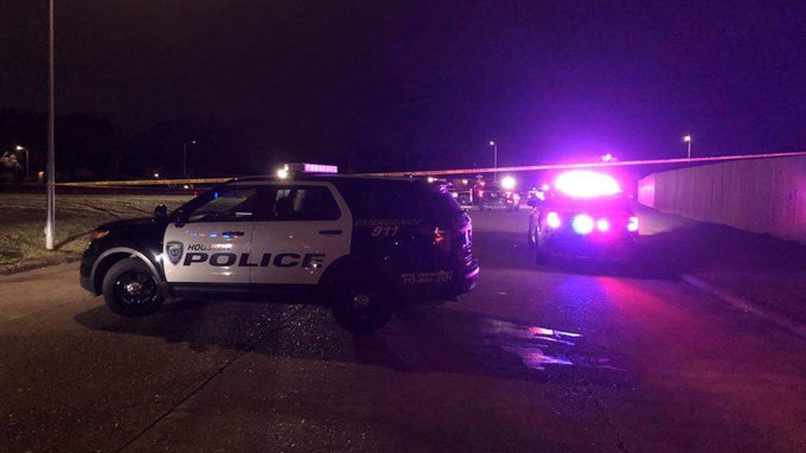 Police in Houston say a teenage girl was shot and killed while walking her dog.