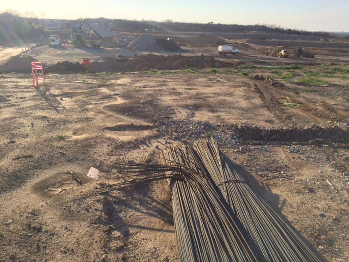 The City of Fort Worth is penalizing the developer for excessive tree cutting at this Randol Mill residential site.