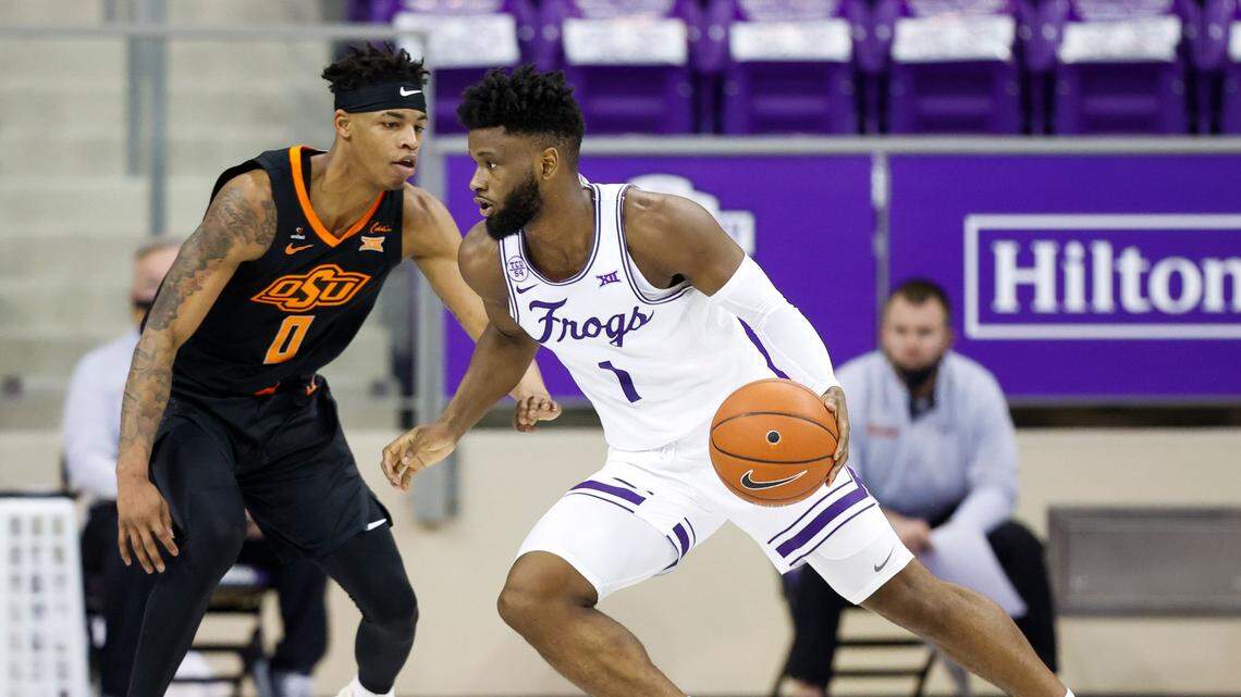 TCU guard Mike Miles (right) was named honorable mention on the Big 12’s preseason team.