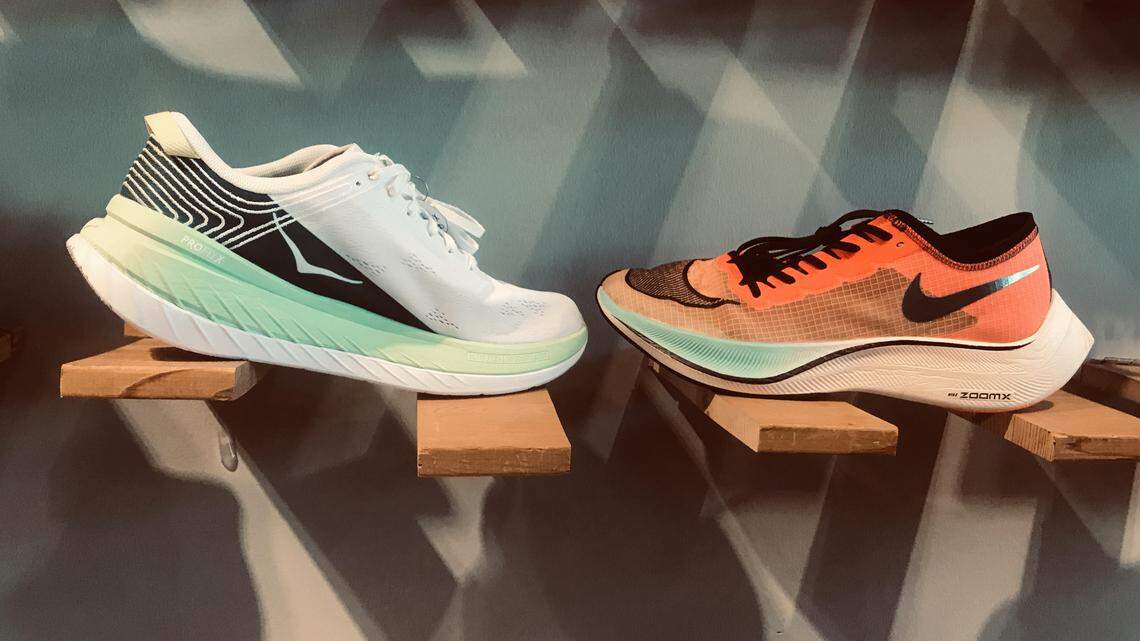 nike cheating running shoes