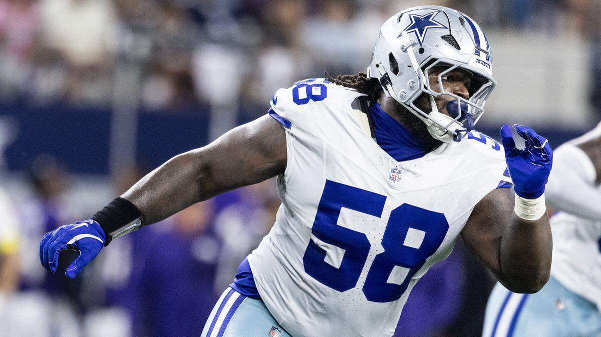 Cowboys defensive tackle Mazi Smith (58) is a former first round pick who has not developed into the player this team needs.