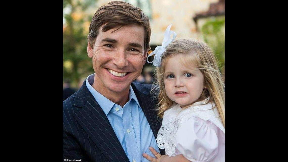 Chad Scruggs and daughter Hallie in an undated Facebook photo.