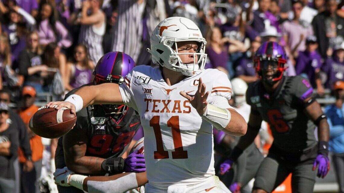 TCU football looks to rattle UT’s Sam Ehlinger once again | Fort Worth ...