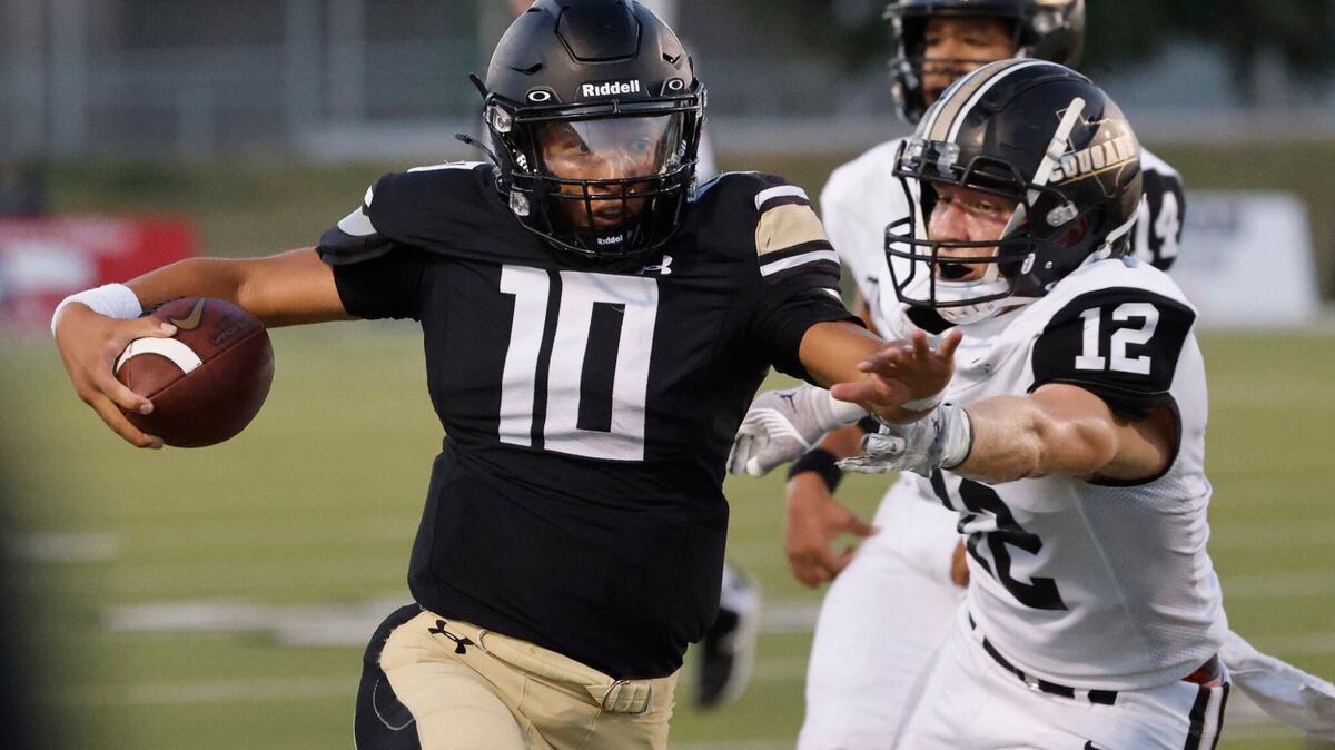The Colony defeated Keller Fossil Ridge 38-21 at Keller ISD Stadium in Keller Texas, Thursday, Aug. 29, 2024.