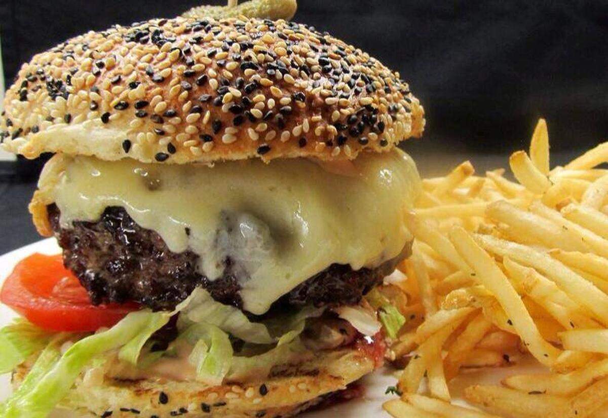 This burger is served only at the bar at Grace in downtown Fort Worth.