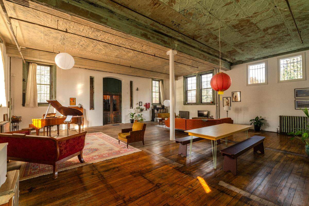 Interior of the loft