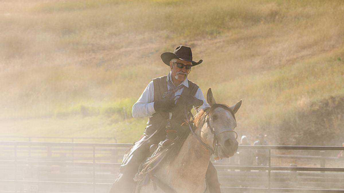 Cowboy Lloyd Pierce, played by Forrie J. Smith, in Season 5, Episode 7 of “Yellowstone.”