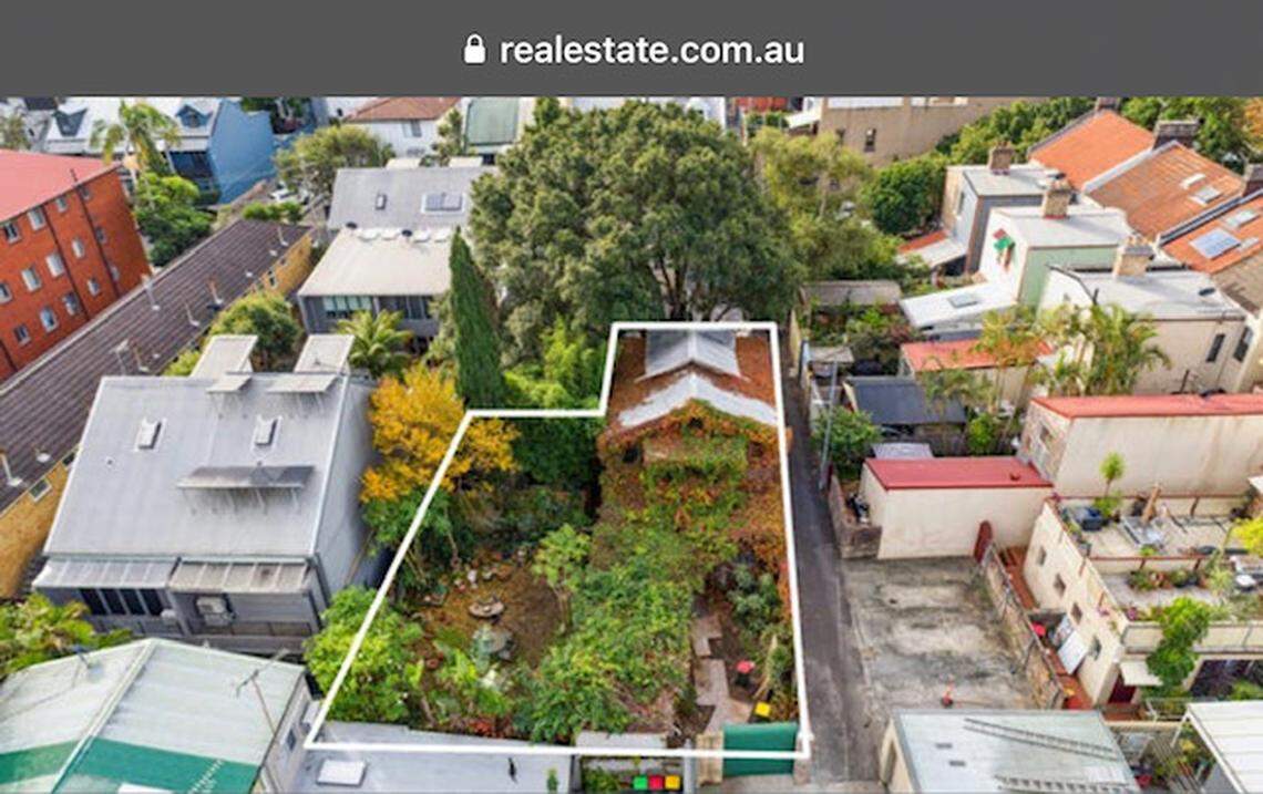 Exterior of the home