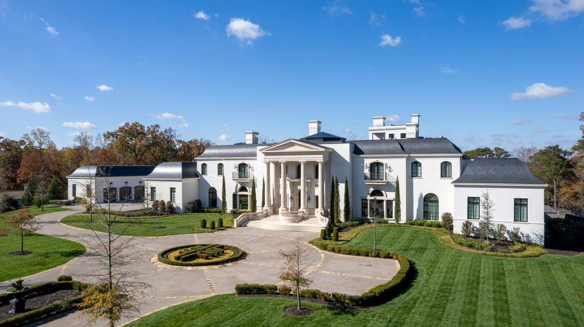 Exterior of the mansion