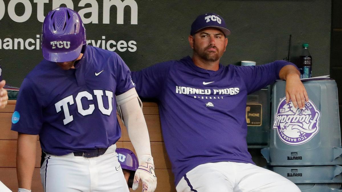 In his second season as the head coach, Kirk Saarloos has TCU in the College World Series for the first time since 2017.