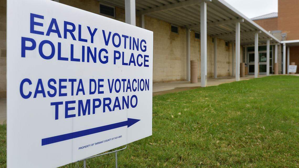 Early voting for the March 6 primary runs through Friday in Texas.