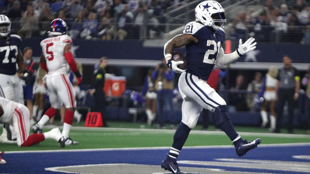 The Dallas Cowboys cut running back Ezekiel Elliott without giving him the option of agreeing to a pay reduction.
